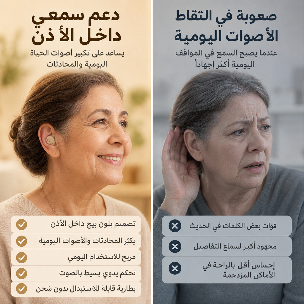 سماعة لضعف السمع