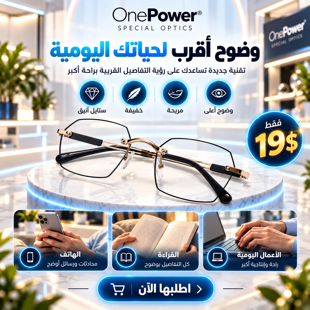 One Power Glasses  Cube